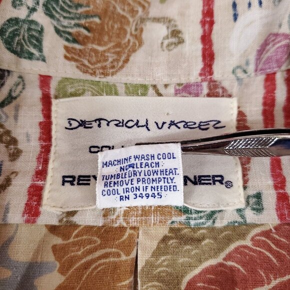 Reyn Spooner Dietrich Varez Size L Food Cooking Hibachi Grilling Hawaiian Shirt - Picture 10 of 12